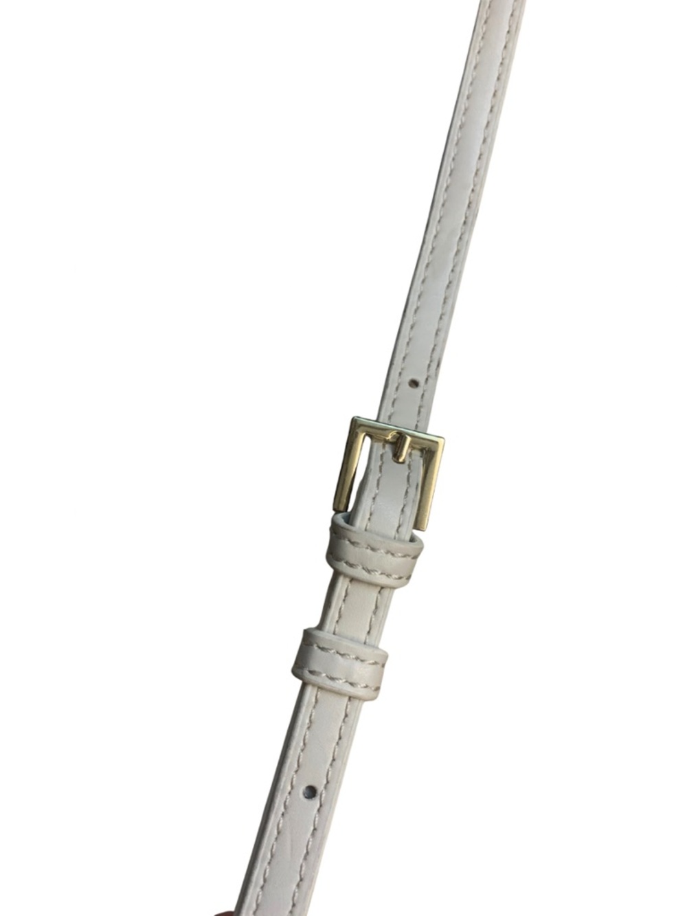 Spartina 449 Plastic Leather Linen Crossbody Bag Pink White Prairie Country - Picture 4 of 10